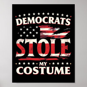 Demokraten haben mein Kostüm gestohlen Trump 2024 Poster