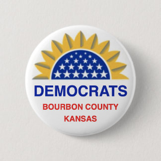 Demokraten im Bourbon-Landkreis, Kansas-Taste Button