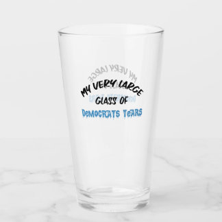 Demokraten tränen glas