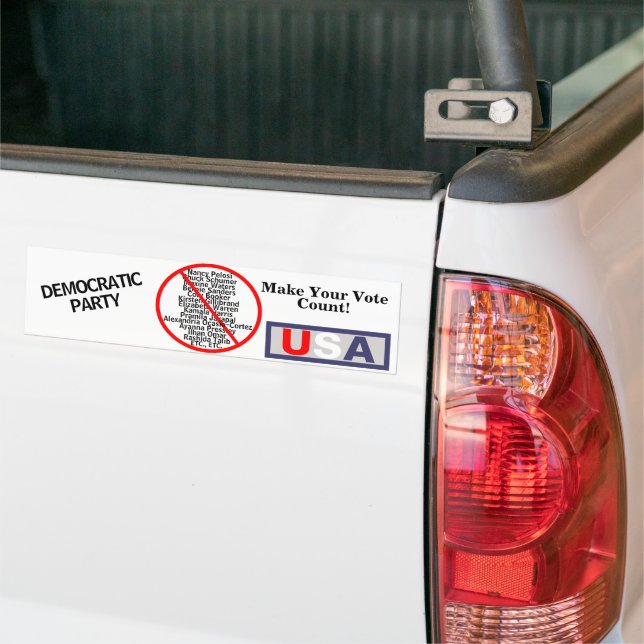 Demokraten USA Autoaufkleber (Auf Lkw)