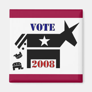DEMOKRATIE 2008 AUF DEM PLATZ MAGNET