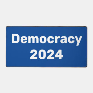 Demokratie 2024 Präsidentschaftswahl Schreibtischunterlage