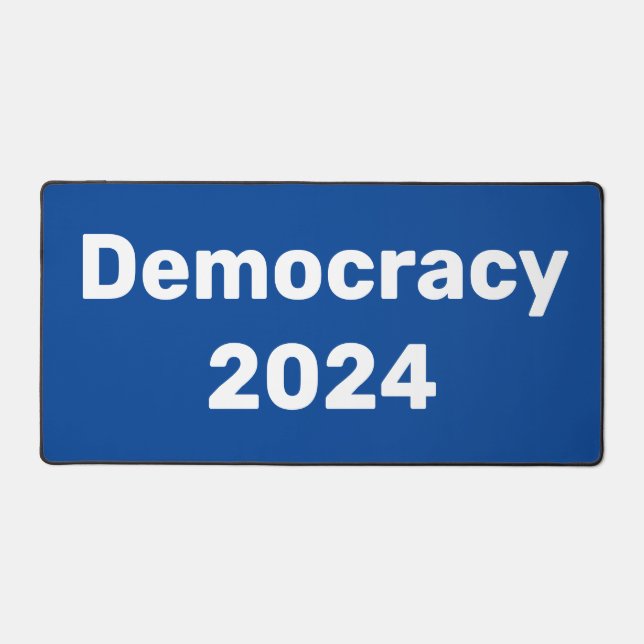 Demokratie 2024 Präsidentschaftswahl Schreibtischunterlage (Vorderseite)