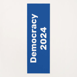 Demokratie 2024 Präsidentschaftswahl Yogamatte