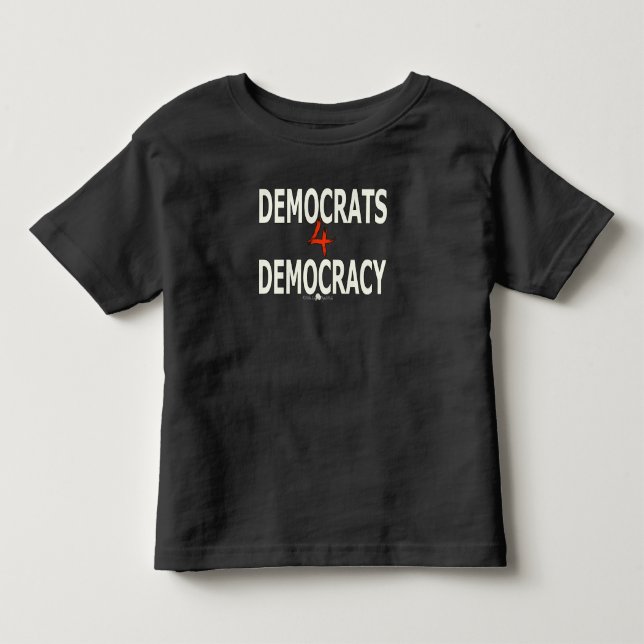 DEMOKRATIE 4 DEMOKRATISCHER T - SHIRT (Vorderseite)