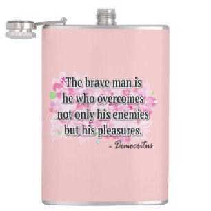 Demokratie Flachmann