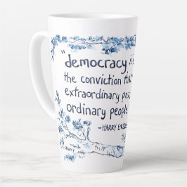 Demokratie Für Leute Latte-Mug Milchtasse