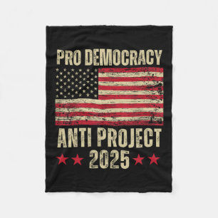 Demokratie gegen Projekt 2025 Stopp Projekt 2025 A Fleecedecke