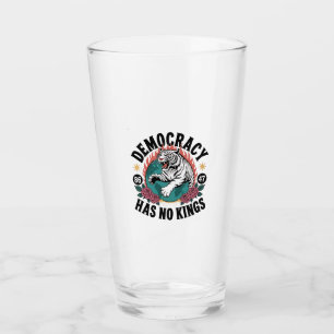 Demokratie hat keine Könige 86 47 Tiger Glas
