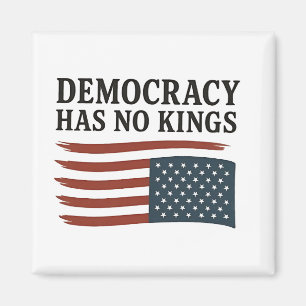 Demokratie hat keinen König gegen Trump USA Magnet