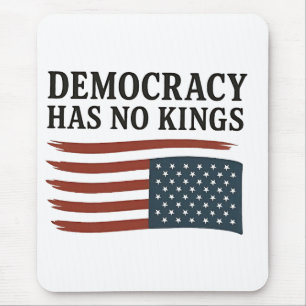 Demokratie hat keinen König gegen Trump USA Mousepad