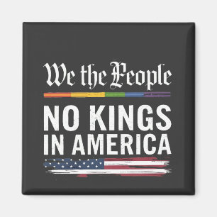 Demokratie hat keinen König-Librety-Status USA Magnet