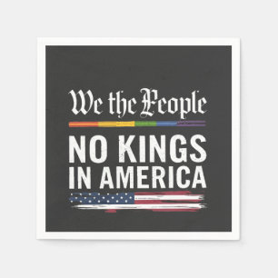 Demokratie hat keinen König-Librety-Status USA Serviette