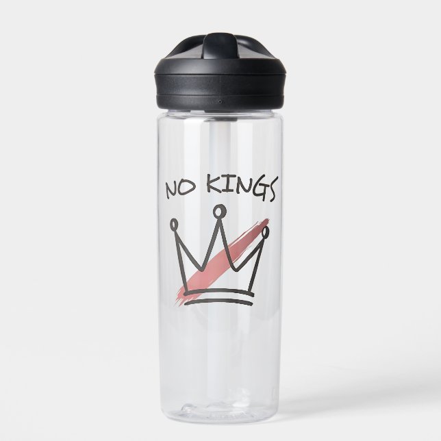 Demokratie hat keinen König-Librety-Status USA Trinkflasche (Vorderseite)