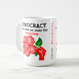 Demokratie Kaffeetasse