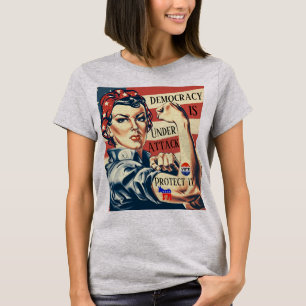 Demokratie/ Schutz des T - Shirt