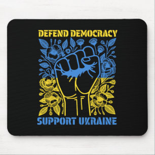 Demokratie verteidigen Ukraine-Frieden unterstütze Mousepad