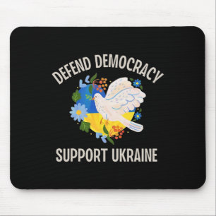 Demokratie verteidigen Ukraine unterstützen Mousepad