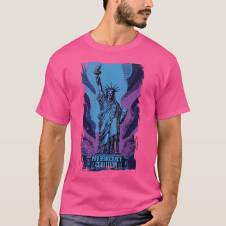 Demokratische Koalition Rette Demokratie T-Shirt