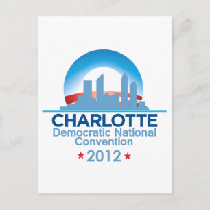 Demokratische Konvention Postkarte