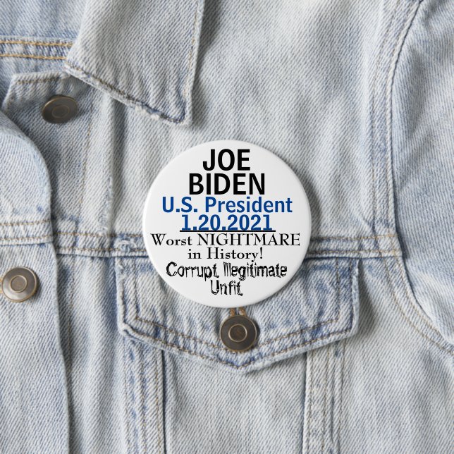 Demokratische Präsidentin Biden Nightmare Button (Beispiel)