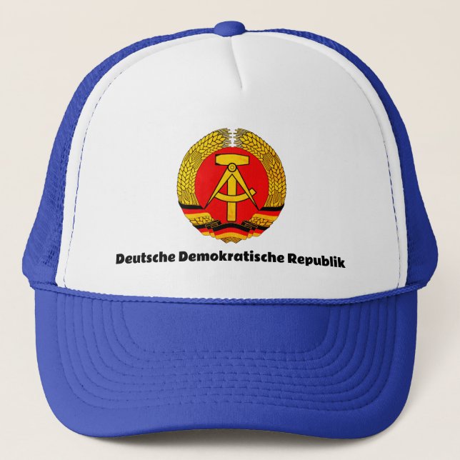 Demokratische Republik, DDR Truckerkappe (Vorderseite)