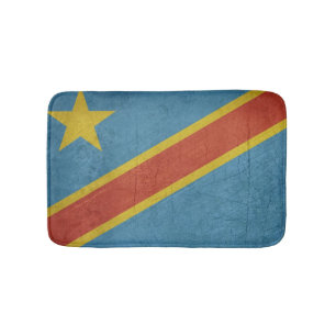 Demokratische Republik Kongo-Flagge Badematte