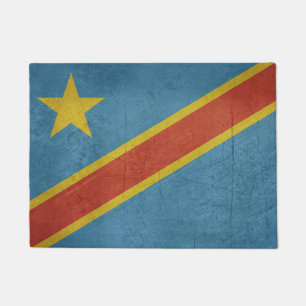 Demokratische Republik Kongo-Flagge Fußmatte