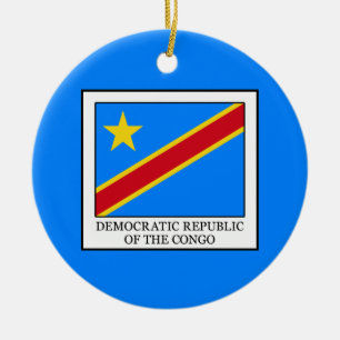 Demokratische Republik Kongo Keramik Ornament