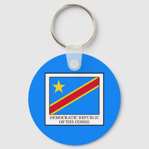 Demokratische Republik Kongo Schlüsselanhänger