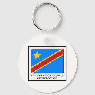 Demokratische Republik Kongo Schlüsselanhänger