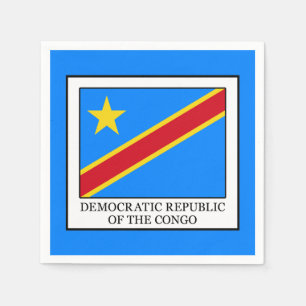 Demokratische Republik Kongo Serviette