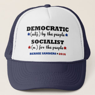 Demokratische sozialistische truckerkappe