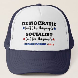 Demokratische sozialistische truckerkappe