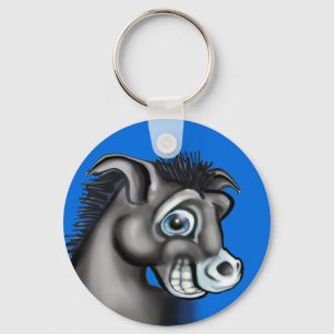 Demokratischer Donkey Schlüsselanhänger