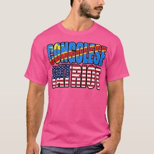 Demokratischer Kongolesischer Patriot Pride Herita T-Shirt