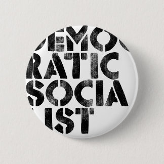 Demokratischer Sozialist Button