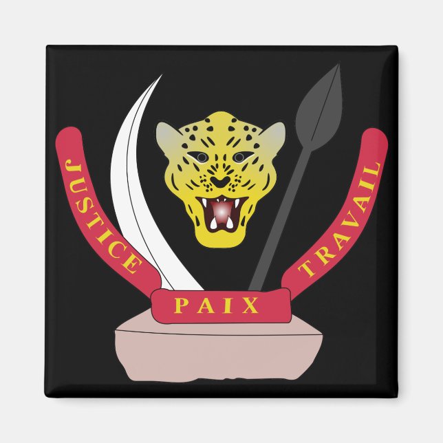 Demokratisches Emblem Magnet (Vorne)