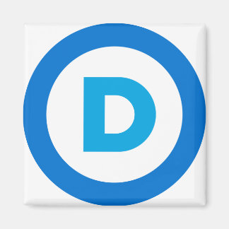 Demokratisches Logo Magnet