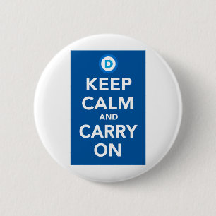 Demokratisches Party behalten ruhiges Blue.png Button