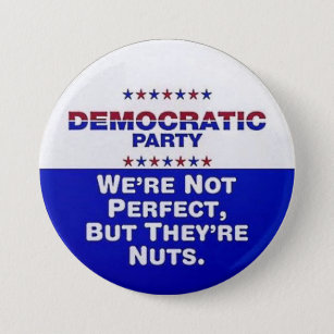 Demokratisches Party Button