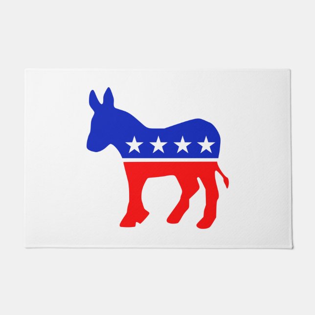 Demokratisches Party Donkey Fußmatte (Vorderseite)