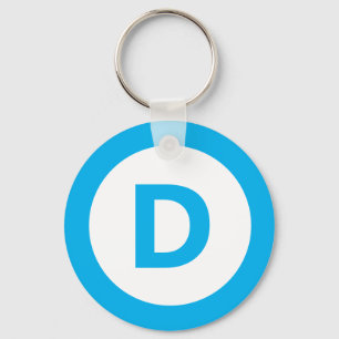 Demokratisches Party Schlüsselanhänger