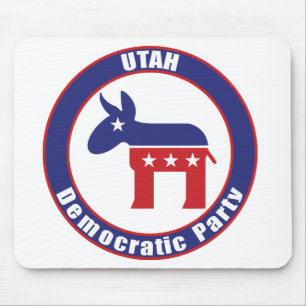 Demokratisches Party Utahs Mousepad
