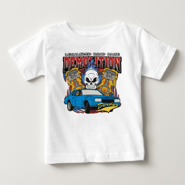 Demolierung Derby Baby T-shirt (Vorderseite)