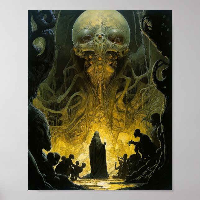 Demon Alien Underworld Creature Poster (Vorne)