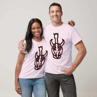 Demon Bull Gitarre in schwarz T-Shirt