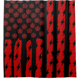 Demon Flag Duschvorhang