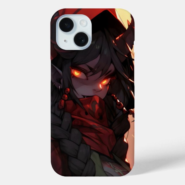 Demon Girl Anime Case-Mate iPhone Hülle (Rückseite)