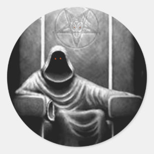 Demon Hunter Runder Aufkleber